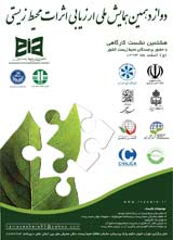 دوازدهمین همایش ملی ارزیابی اثرات محیط زیستی ایران