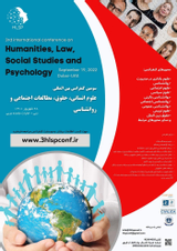 سومین کنفرانس بین المللی علوم انسانی، حقوق، مطالعات اجتماعی و روانشناسی