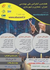 تحلیل شاخص های موثر بر مدیریت شهرهای پایدار در کلانشهر مشهد