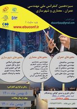 بررسی وضعیت میزان اثرگذاری کاربریها برآلودگی صوتی شهر اهواز